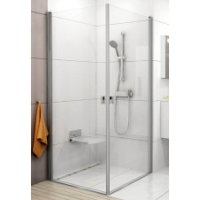 Душові двері Ravak CRV1-80 Білий TRANSPARENT (1QV40101Z1)