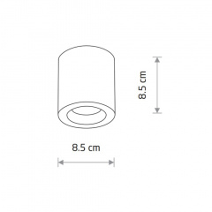 Точковий світильник Nowodvorski Ceara Латунь (Now10716) Камінь-Каширський