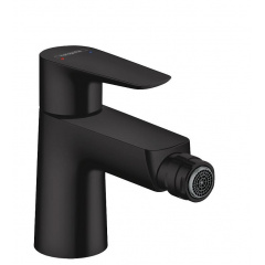 Змішувач Hansgrohe Talis E для біде Matt Black із зливним гарнітуром (71720670) Житомир