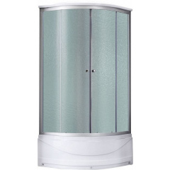 Гідромасажний бокс Lidz Tani SBM90x90.SAT.HIGH.FR Frost Стрый