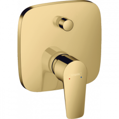 Змішувач Hansgrohe Talis E для ванни Polished Gold Optic (71745990) Прилуки