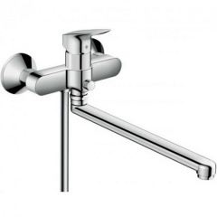 Змішувач Hansgrohe Logis для ванни з довгим виливом хромування (71402000) Полтава