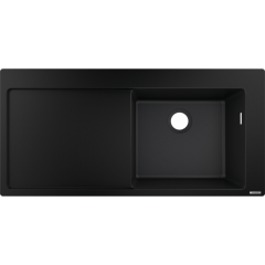 Hansgrohe S514-F450 1050х510: полиця ліворуч Graphiteblack (43314170) Львов