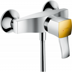 Змішувач Hansgrohe Metropol Classic для душу Chrome/Gold Optic (31360090) Долина