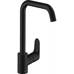 Змішувач Hansgrohe Focus 260 для кухні Matt Black (31820670) Изюм