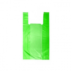 Пакеты майка Luxe 25х45 см 1280 шт Зеленый (6498)