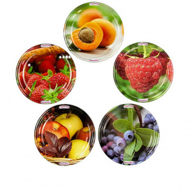 Крышка для консервации Панночка Фрукты микс Твист 82 мм 240 шт (9022)