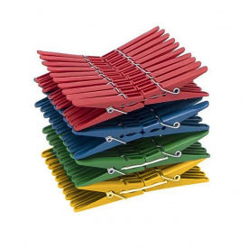 Прищепка Крокодил мини 6.5 см 18х 20 шт (1996)