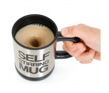 Чашка с вентилятором для размешивания сахара RIAS Self Stirring Mug Black (3sm_553345161)