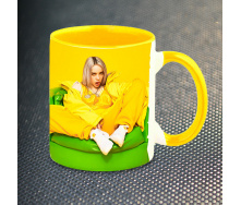 Чашка Fan Girl Билли Айлиш Billie Eilish New (14535) 330 мл Разноцветный