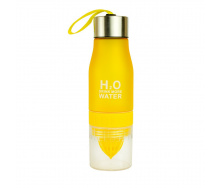 Спортивная бутылка-соковыжималка H2O Water bottle Yellow Желтый