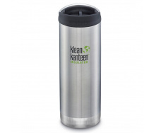 Термокружка Klean Kanteen TKWide Cafe Cap 355 мл Old Серый (1017-1005813)