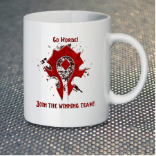 Чашка Fan Girl Орда Horde World of Warcraft New (14387) 330 мл Белый