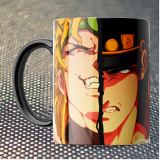 Чашка Fan Girl Джотаро и Дио Невероятные приключения ДжоДжо - JoJo’s Bizarre Adventure (14801) 330 мл Черный