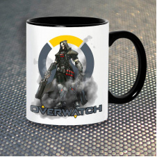 Чашка Fan Girl Жнец Reaper Overwatch New (14446) 330 мл Черный