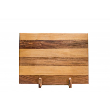 Двухцветная досточка для приготовления пищи ecoWalnut 200x300x15 мм