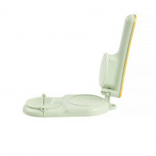 Кухонная пресс форма Lesko 3593 2в1 Light Green для лепки пельменей/вареников