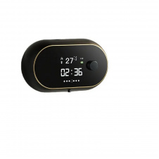 Сенсорный диспенсер настенный дозатор для мыла с часами Zhiya MYX-W2 Black