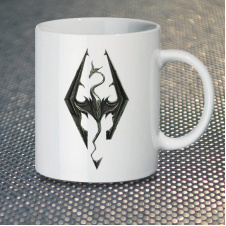 Чашка Fan Girl Логотип Скайрим The Elder Scrolls V: Skyrim New (14481) 330 мл Разноцветный