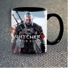 Чашка Fan Girl Геральт Ведьмак The Witcher New (14411) 330 мл Черный