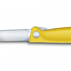 Кухонный нож Victorinox Swiss Classic Foldable Paring Knife складной, желтый, 11 см (6.7836.F8B) Київ