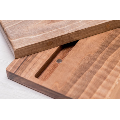 Магнитная подставка для кухонных приборов ножей ecoWalnut 300x120x190 мм Червоноград