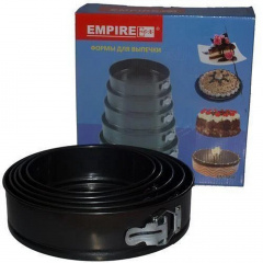 Разъемные формы в наборе Empire 5 шт Черный Гуляйполе