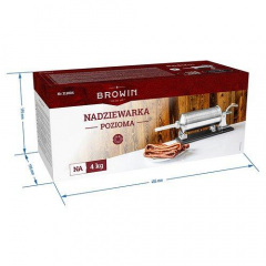 Шприц колбасный горизонтальный Browin на 4 кг (311004) Орехов