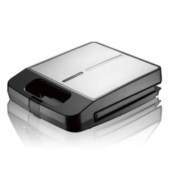 Контактный гриль электрический RAF R.516 с антипригарным покрытием 1400W Grey-Black Курінь