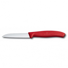 Кухонный нож Victorinox SwissClassic для чистки 80 мм Красный (6.7401) Покровськ