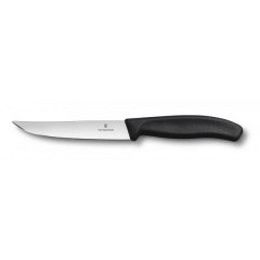 Кухонный нож Victorinox SwissClassic Gourmet для стейка 120 мм Черный (6.7903.12) Житомир