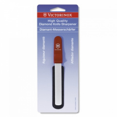 Карманная точилка с алмазным покрытием Victorinox Красная (4.3311) Кропивницкий