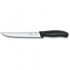 Кухонный нож Victorinox SwissClassic Carving разделочный 18 см Черный (6.8103.18B) Конотоп