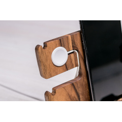 Деревянный органайзер для гаджетов ecoWalnut 310х227х182 мм Лосинівка