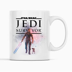 Кружка для игроманов Кавун Star Wars Jedi Survivor 320 мл Белый (К001767) Киев