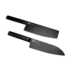 Набор ножей Xiaomi Huo Hou Black Heat Knife Set (2 шт) Одесса