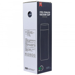 Термос стальной Zelart 450ml 13,14 My life, my love, 52 Love D-014-BK Черный Токмак