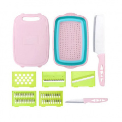 Овощерезка Mandoline Slicer Multifunctionalslicer abd Planing wire slicer универсальная Pink (do045-hbr) Київ