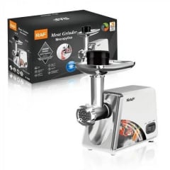 Электрическая мясорубка Haeger HG-3367 с функцией реверс 2500W White (3_03510) Київ