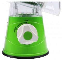 Универсальная механическая овощерезка мультислайсер TableTop Drum Grater 3 насадки (1756374727) Орехов