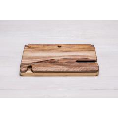 Настольная подставка для девайсов и аксессуаров ecoWalnut 300x231x210 мм Ужгород
