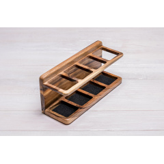 Органайзер подставка для макияжных принадлежностей ecoWalnut 250x87.5x110 мм Миргород