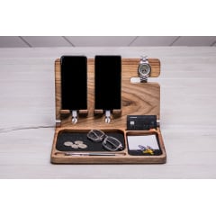 Деревянная подставка держатель ecoWalnut 300x231x210 мм Киев