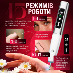Электрокоагулятор плазменный для удаления папиллом/бородавок Brillix Point Mole Grey Оріхів