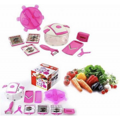 Овощерезка Salad Chef Smart Multi 13 в 1 Розовая (300467) Львів
