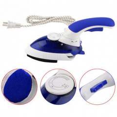 Дорожный мини утюг и отпариватель для одежды 2 в 1 Hot Steamer HT-558B с поворотной ручкой 1000 Вт мини отпариватель Синий Киев