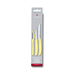 Набор Victorinox Swiss Classic Trend Colors Paring Knife Set with Universal Peeler Светло-жёлтый (6.7116.31L82) Жмеринка