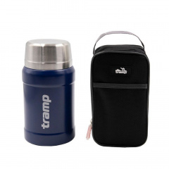 Термос Tramp с широким горлом 800 мл в чехле Blue (1042-UTRC-132-blue) Березнеговатое