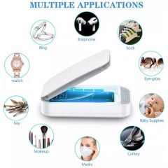 Уф стерилизатор портативный для телефона с функцией ароматерапии UV Portable Phone Sanitizer Белый Кременец