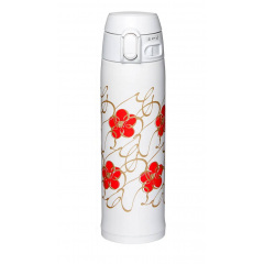 Термокружка Zojirushi SM-TAE48SA 0.48 л Белый/Цветы (1013-1678.05.51) Фастов